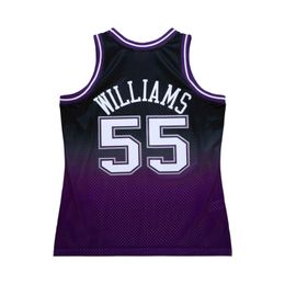 Maillot de basket-ball Jason Williams Fadeaway cousu 1998-99 00-01 05-06 09-10 maille Hardwoods maillots rétro classiques hommes femmes jeunes S-6XL