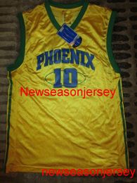 Cousu Leandro Barbosa # 10 Jersey NOUVEAU Broderie Jersey Taille XS-6XL Personnalisé Tout Nom Numéro Maillots De Basket-ball
