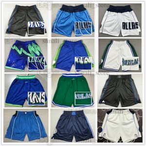 Shorts de basket-ball masculins cousus Kyrie Luka Irving Doncic Dirk Nowitzki Jason Kidd Sport Pants