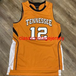 Gestikte mannen vrouwen jeugd Tobias Harris Tennessee Vrijwilligers 2010 College Basketball Jersey Embroidery Custom elk naamnummer XS-5XL 6XL