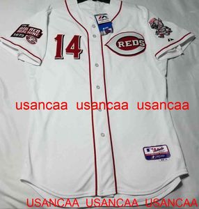 Gestikte Pete Rose Cool Base Jersey Throwback Jerseys Men Women Youth Baseball XS-5XL 6XL