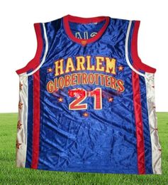 Centré Special K 21 Harlem Globetrotters Basketball Jersey Mens Embroderie Jersey Taille XS6XL CUSTOH TOUT NOM NOM BASKETBALL5900175