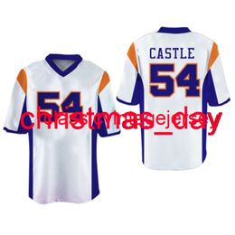 Cousu Thad Castle Mountain State TV Show Football Jersey NOUVELLE Broderie Personnalisée XS-5XL 6XL