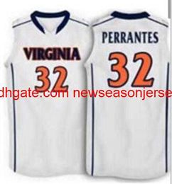 Cousu Vintage # 32 London Perrantes 4 Marial Shayok 2 Smith Basketball Jersey personnalisé n'importe quel maillot de numéro de nom