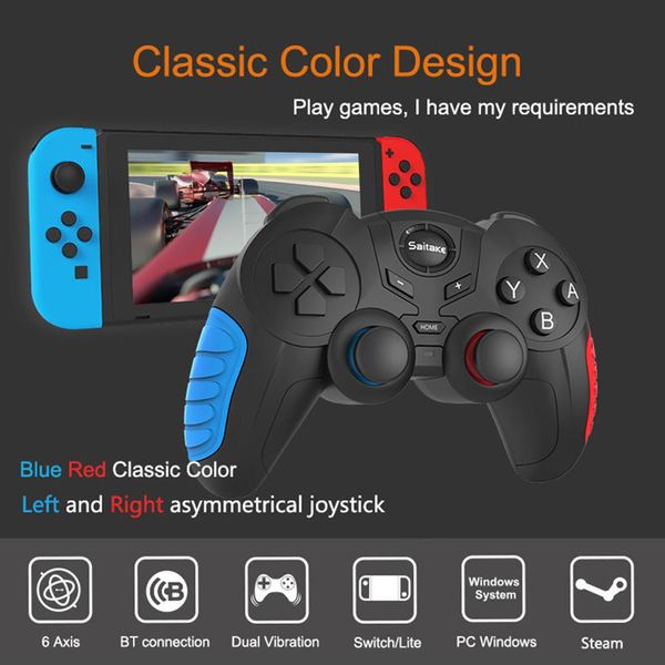 STK-7024 S manette de jeu sans fil pour contrôleur de jeu Android manette de jeu sans fil accessoire de jeu pour manette n-switch Pro