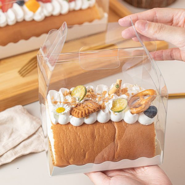 Stobag 5pcs Boîte à gâteau à roule