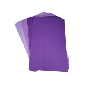 Stock 230G Purple Series kaart papier dik stationair kartonnen vaartuig kind diy a4 a3 kartstock jam papier voor bloemen achtergrondcadeau december