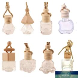 Stock Auto parfumflesje thuis diffusers hanger parfum ornament luchtverfrisser voor essentiële oliën geur lege glazen flessen