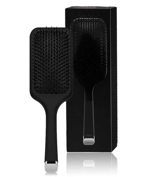 STOCK Brosse démêlante Brosse à cheveux à palette Coussin d'air Peigne Marque Peigne Brosse démêlante Fer à lisser avec boîte de vente au détail 5228433