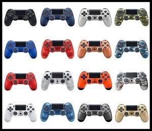 Stock voor PS4 Wireless Bluetooth -controller 22 Kleur Vibration Joystick Gamepad Game Controller voor Sony Play Station met Box van 8418771