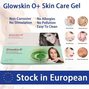 Stock en premier choix européen nettoyage en profondeur rajeunissement de la peau et éclaircissement Glowskin O Care Gel Bubber produit Lumispa Nuskin Kit