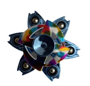 Nuevo juguete para niños de descompresión fidget spinner de doble capa Hand Spinner Tik Tok con la misma fábrica de hilanderos de dedos