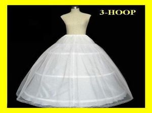 Voorraad Petticoat 3 Hoepels voor Bruids Baljurken ALine Trouwjurken Petticoats Bruidsaccessoires8214506