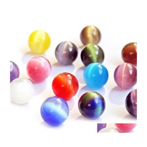 Pierre 20 mm 7 chakra chats ronds oeil cristal opal ball mosa￯que artisanat yoga yoga play odornment d￩coration gouttes livraison bijoux dhikd