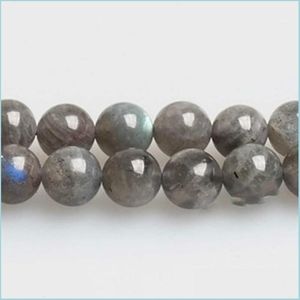 Pietra 8Mm Pietra Naturale Grado Labradorite Blu Perline Sfuse Rotonde 15