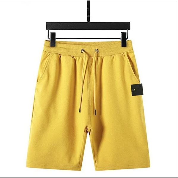 Pantalons shorts pour hommes de créateur de pierre Streetwear de mode Coton Coton Casual Beach Women's Men Brand Shorts Pant Loo1