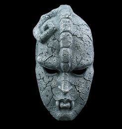 Stone Ghost Full Face Resin Mask Juvenile Comics JoJo Amazing Adventures Gargoyle Theme Masks Halloween Masquerade Party Props Y206631492