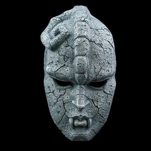 Stone Ghost Full Face Resin Mask Juvenile Comics Jojo Amazing Adventures Gargoyle Theme Maskers Halloween Masquerade Party Props Y20296T