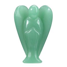 Stone Healing Groene Aventurijn Kristallen Beeldjes 3 Inch Gesneden Edelsteen Beschermengel Pocket Beelden Thuis Woonkamer Ffshop2001 Amjzy