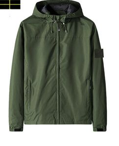 Veste de veste en pierre veste concepteur nouvelle veste masculine rushsuit masculin à manches longues à manches décontractées à manches décontractées à la glissière extérieure étanche de manteau étanche.