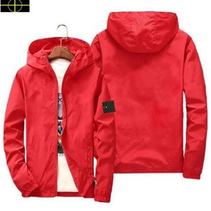 chaquetas de chaqueta de piedra chaqueta para hombres de moda capucha de trinchera al aire libre hip hop streetwear primavera otoñal capucha deportes casual ropa de abrigo y otoño primavera y otoño