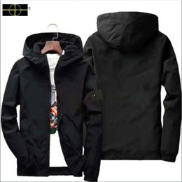 Stone Jacket Compass Jacket Plus Size CP Coat Jackets Fashionable Men's Trench Hoodie Outdoor Hip Hop Streetwear Spring Autumn Sports Hoodie Casual Outerwear 307