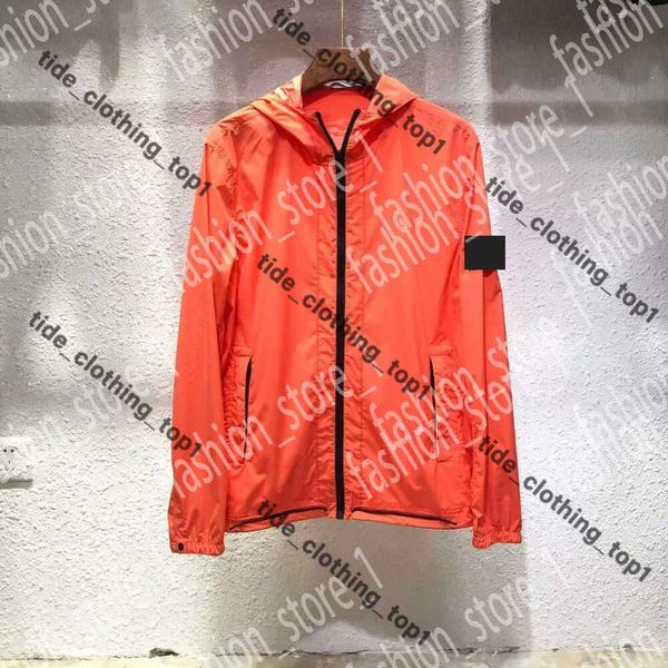 Stone Jacket Veste de créateur Manteau imperméable Manteau Stones Island Veste épaisse Col montant Veste fonctionnelle pour homme avec bras brodés Badge Manteau Stones Islande 226