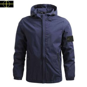 Veste en pierre 23s Plus manteau de taille printemps et automne au vent de golf de golf masculin section mince section mince du vent grand manteau 13