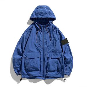 Stone Jacket Island Mode Nouveaux Hommes Designer Manteau Casquette Hiver Automne Baseball Forme Mince Femmes Trench Manteau Zipper À Capuche Manteau Stone-Island Jacket