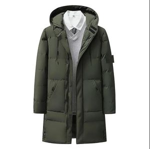 veste de pierre Island Men's Down Winter Long Long Men's Cotton Coat Vestes Down Cotton Veste Factory Sale directe