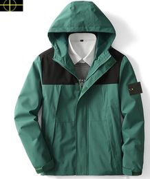 chaqueta de piedra chaquetas marca sudadera con capucha de marca Windbreaker Jackets Outerwear