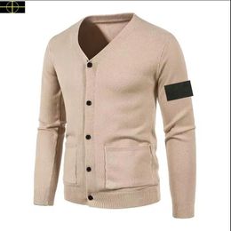 Stone New Jacket Cubo de talla de talla grande Capate para hombres NUEVAS PRIMAVERA AUTULM AUTULT Breakbreaker Zipper Outerwear Outdoor Sports Sweatershirt Poi16