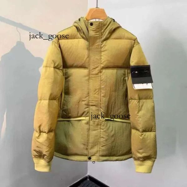 Stonees Island Chaqueta de plumón Parkas de plumón para hombre Chaqueta de invierno Cp Companys Abrigo Metal Nylon Puffer Hombres Sudadera con capucha Impermeable Espesado Cálido Diseñador Chaquetas de plumón 708