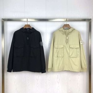 Stoneislands veste Ghost Series poche pull à capuche veste pierre manteau hommes et femmes