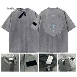 Camisetas de Stoneity Men's Diseñador Bordado Bordie Holdie Men Island Camiseta Mensor para hombres Sweatshirt Compass Armband Cotton Slewer Sorthirt Long Heradie Summer 188