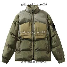 Stones Island Designer hommes et femmes mode veste doudoune manteau marque de luxe brassard bandoulière tendance hiver doudoune Stones Island Jacket 471