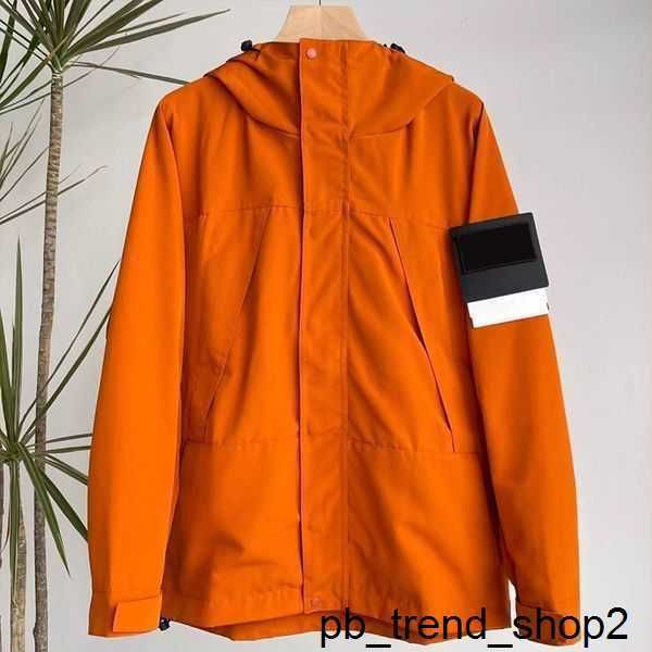 Stones Island Jacket Veste de créateur Zipper Shirt Veste Lâche Style Printemps Automne Hommes Top Oxford Respirant Portable High Street CP Veste 6 J24R