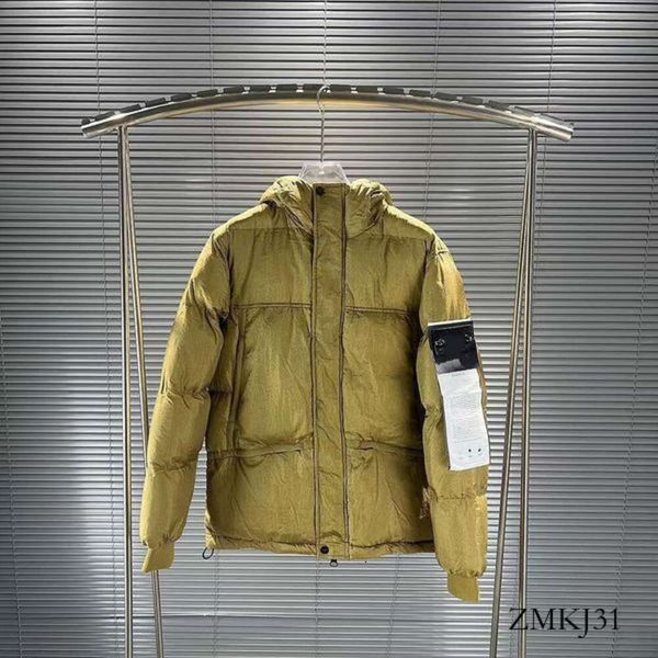 Stones Island Jacket Mashion Mash Tabre Luxury French Stones Island Men Brand Men's Veste Men's Simple Automne and Winter Windprooter Lightweight Long Sle 4457