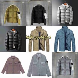 Stones Island Jacket Veste Gonng Printemps et été Mince Marque de Mode Manteau extérieur résistant au Soleil Coupe-Vent crème Solaire vêtements imperméable cp Jacket GQCG