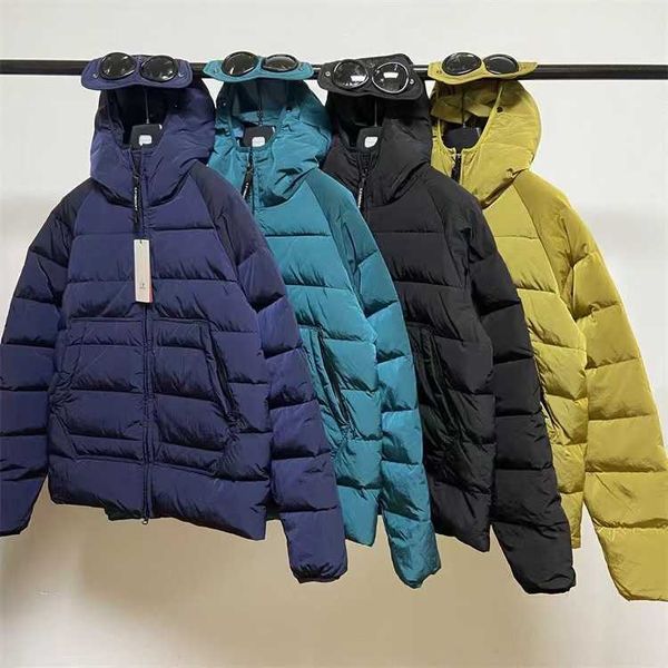 Chaqueta Stones Island Stones Island hombre Chaqueta de marca italiana de lujo Otoño/Invierno gabardina ligera de manga larga Chaqueta Stones Chaqueta de plumas Chaqueta CP TJU1