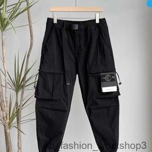 Stones Island Pants Pantalon cargo Coton Stones Island Man Island Veste Multi Poche Salopette Pantalon CP Pantalon Marque De Mode Rétro Jogging Leggings 2 S383 S4YT