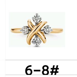 stenen ring handgemaakte sieraden gouden ketting set diamanten kruis hanger armband bloem diamant ontwerper vrouwen paar mode watche 344a
