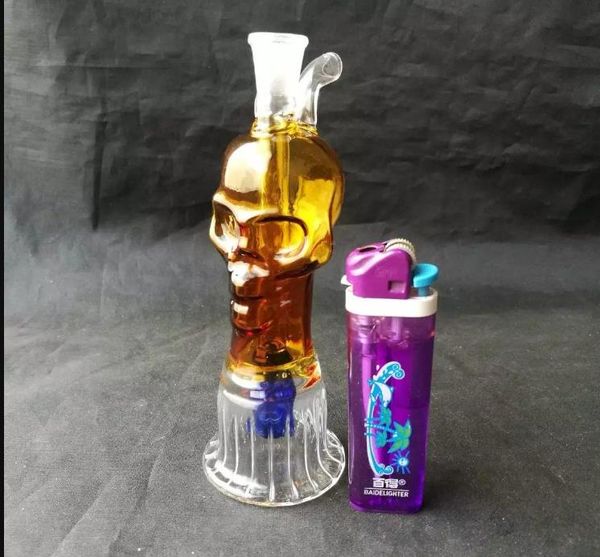 Piedras con base Accesorios para bongs de vidrio para cachimba, Pipa colorida para fumar Pipas de vidrio curvadas Pipas para quemadores de aceite Pipas de agua Dab Rig Glass Bong