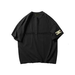 Stonlen Diseñador Famoso Hombre Camiseta de alta calidad Impresión de letras Cuello redondo Manga corta Negro Blanco Moda Hombres Mujeres Tees # Wzc-013 212