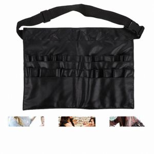 Opbergtas Pure handgemaakte make-up voor op reis met riem Gereedschapsborstel Carry Artist Bracket Pouch v5Fg #