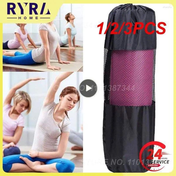 Sacs de rangement 1/2 / 3pcs Pilates Pilates Fitness Exercice Yoga Mat Sac Carrier Body Body Body