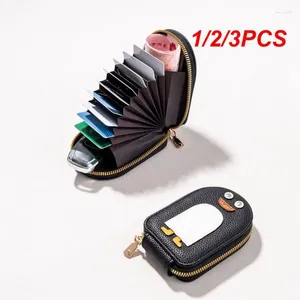 Sacs de rangement 1/2/3PCS Po Card Holder Haute Qualité Multifonction Capacité à la mode Belle poche compacte