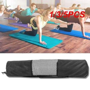 Bolsas de almacenamiento 1/3/5pcs bolsas de estera de yoga fácil de transportar pilates ejercicio conveniente ejercicio portador