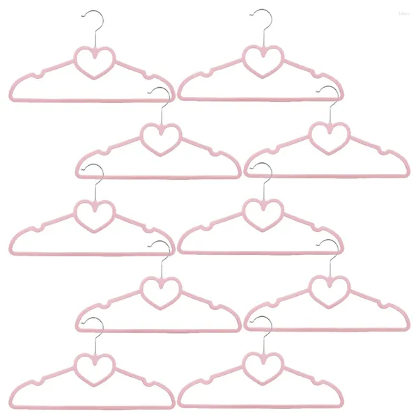 Sacs de rangement 10 pcs cintres enveloppe de coeur en forme de chemise de chemises