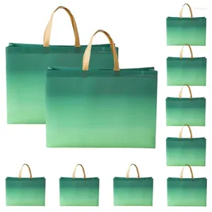Opbergtassen 10 pc's herbruikbare milieuvriendelijke draagtas shopping draagbare handtas voor het organiseren van voedsel kopen